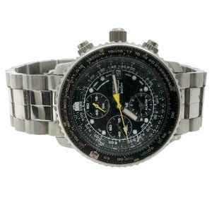 Seiko | Accessories | Seiko Flightmaster 7t62eb0 Metal Black Pilot